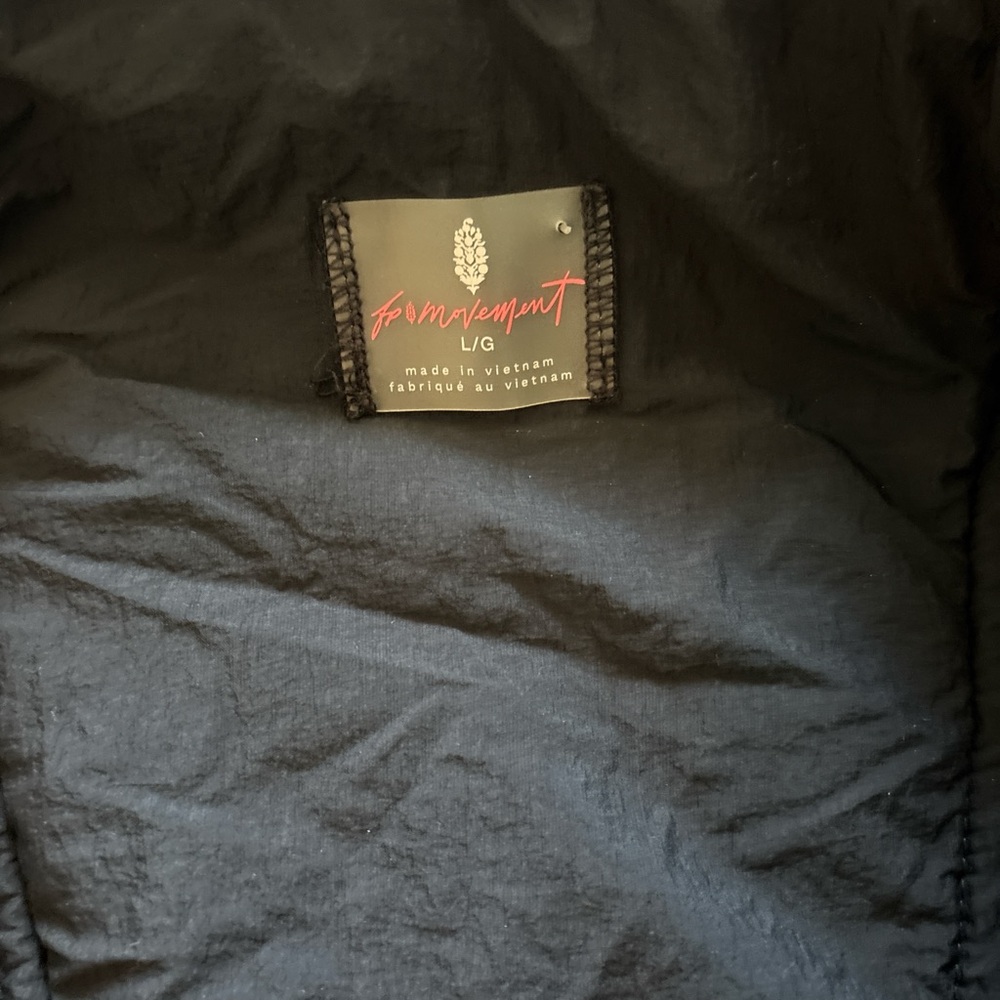 FP Movement by Free People Black Fleece Vest - Picture 4 of 5